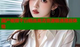 国产视频平台精选高清资源极速播放体验