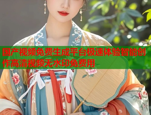 国产视频免费生成平台极速体验智能创作高清视频无水印免费用 国产视频免费生成平台极速体验智能创作高清视频无水印免费用