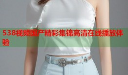 538视频国产精彩集锦高清在线播放体验