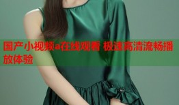 国产小视频a在线观看 极速高清流畅播放体验