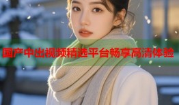 国产中出视频精选平台畅享高清体验