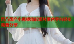 凹凸国产小视频精彩短片聚合平台轻松观看分享
