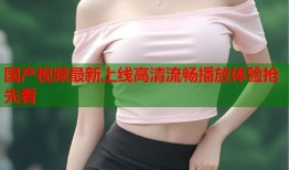 国产视频最新上线高清流畅播放体验抢先看