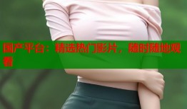 国产平台：精选热门影片，随时随地观看