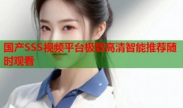国产SSS视频平台极致高清智能推荐随时观看