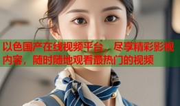 以色国产在线视频平台，尽享精彩影视内容，随时随地观看最热门的视频