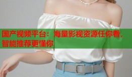 国产视频平台：海量影视资源任你看，智能推荐更懂你