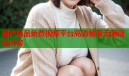 国产精品免费视频平台高清畅享无限精彩内容