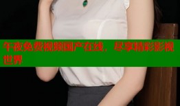 午夜免费视频国产在线，尽享精彩影视世界