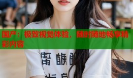 国产：极致视觉体验，随时随地畅享精彩内容