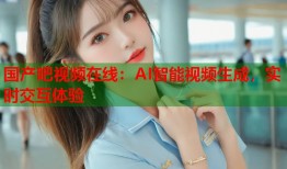 国产吧视频在线：AI智能视频生成，实时交互体验