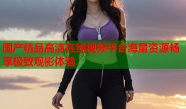 国产精品高清在线视频平台海量资源畅享极致观影体验