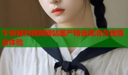 午夜福利视频网站国产精选高清在线播放体验