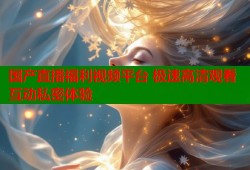 国产直播福利视频平台 极速高清观看 互动私密体验