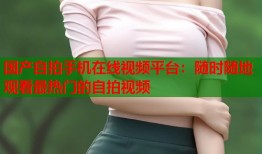 国产自拍手机在线视频平台：随时随地观看最热门的自拍视频