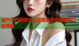 国产浮力视频平台深海探索实时调节功能揭秘