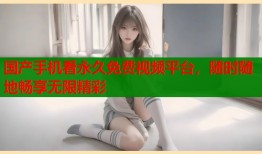 国产手机看永久免费视频平台，随时随地畅享无限精彩