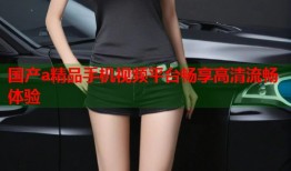 国产a精品手机视频平台畅享高清流畅体验