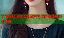 午夜福利视频合集国产高清在线播放精彩不断