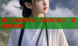 国产人成视频平台：精选热门影片，随时随地观看