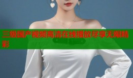 三级国产视频高清在线播放尽享无限精彩