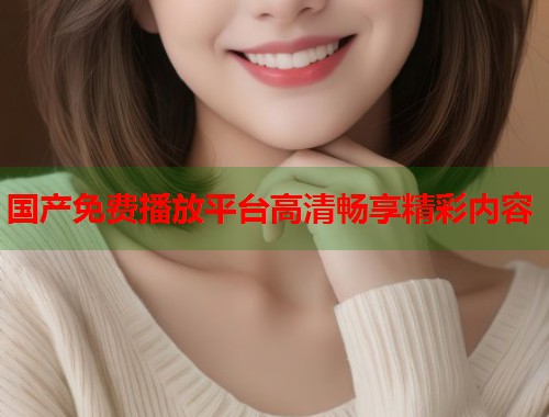 国产免费播放平台高清畅享精彩内容