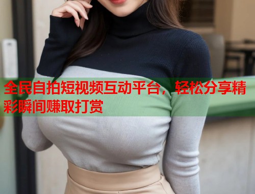 全民自拍短视频互动平台，轻松分享精彩瞬间赚取打赏